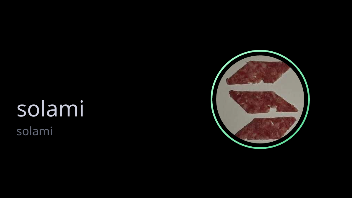 View solami Trading Data | Cielo