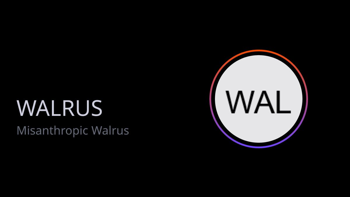 View WALRUS Trading Data | Cielo