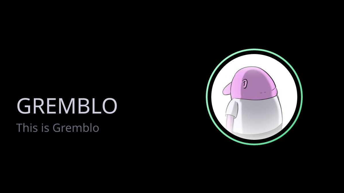View GREMBLO Trading Data | Cielo